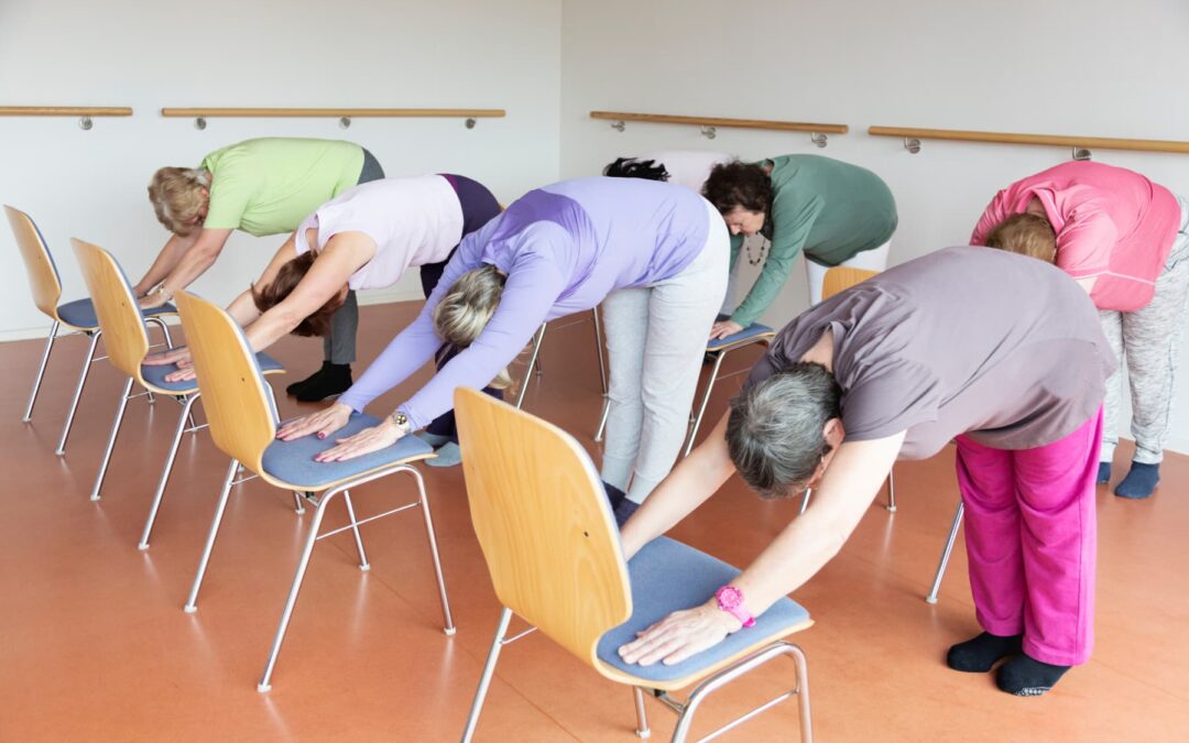 Yoga sur chaise