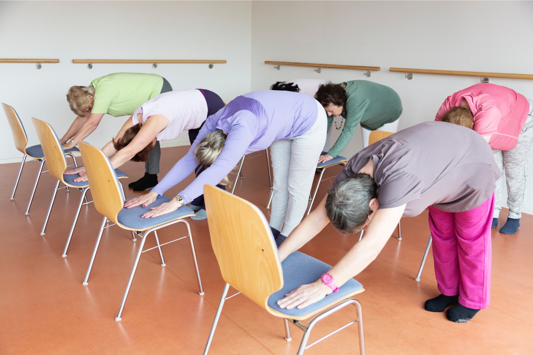 yoga sur chaise